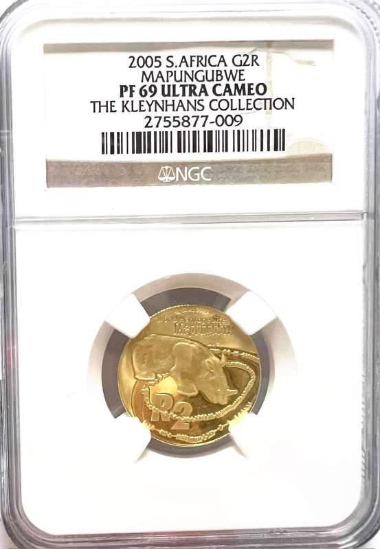 2005 G2R Mapungubwe PF69 Ultra Cameo (The Kleynhans Collection)