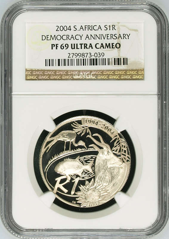 2004 Democracy Anniversary R1 NGC PF69 Ultra Cameo