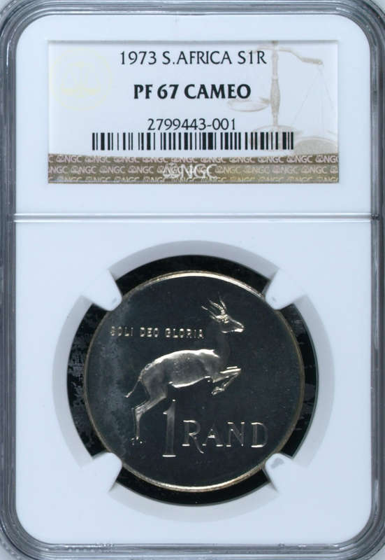 1973 R1 NGC PF67 Cameo