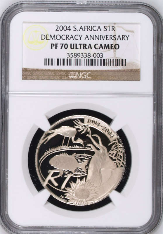 2004 Democracy Anniversary R1 NGC PF70 Ultra Cameo