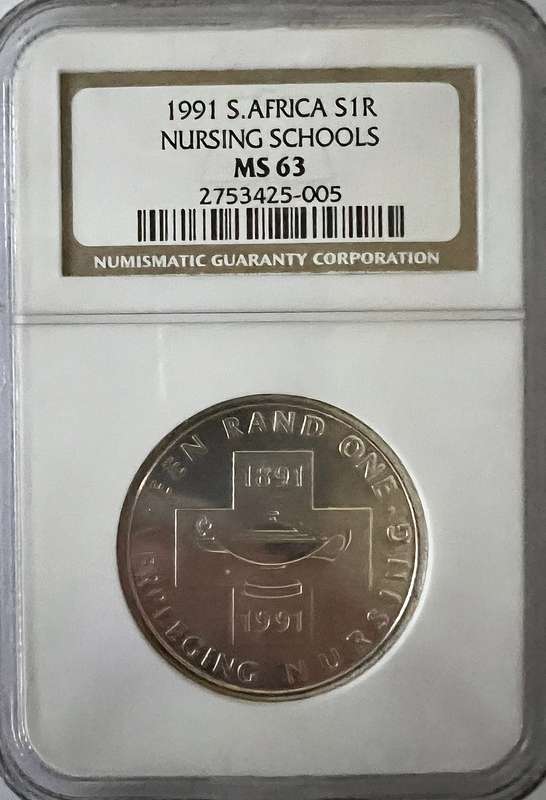 1991 Nursing Schools R1 NGC MS63