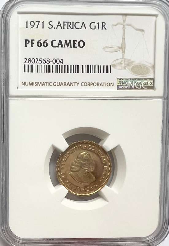 1971 G1R PF66 CAMEO