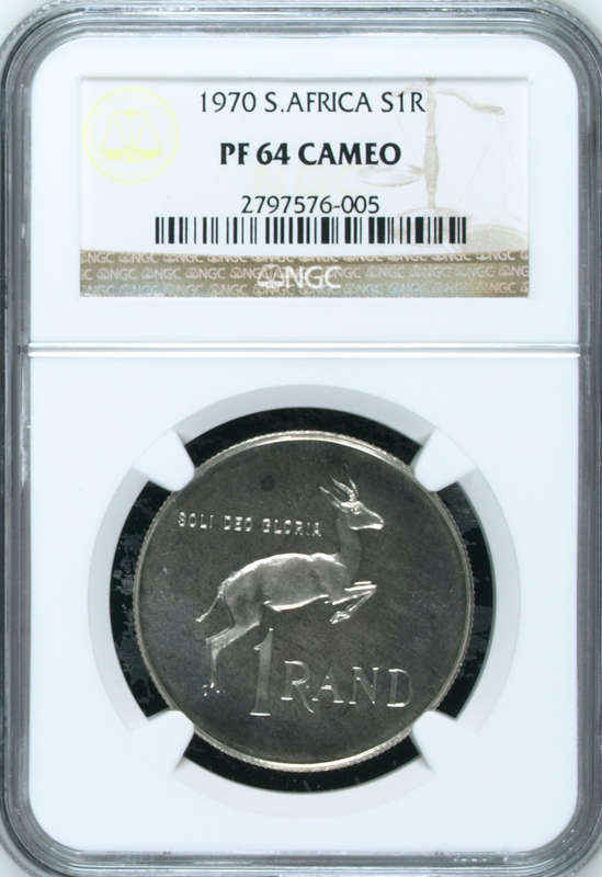 1970 R1 NGC PF64 Cameo