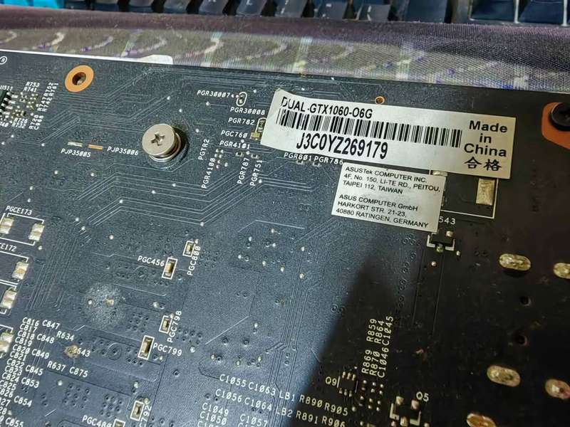 Asus Gtx1060 6gb Graphics Card