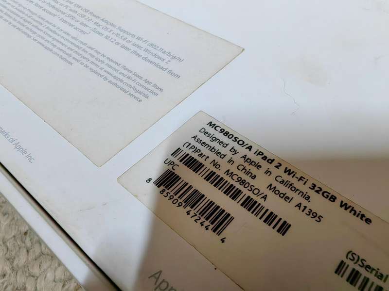 Ipad for repair