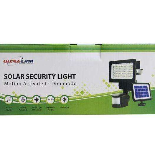 Brand new in Box. Ultralink Bright 84 Led Solar Motion Sensor Floodlights