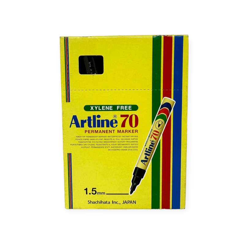 Artline Ek-70 Permanent Marker box of 12