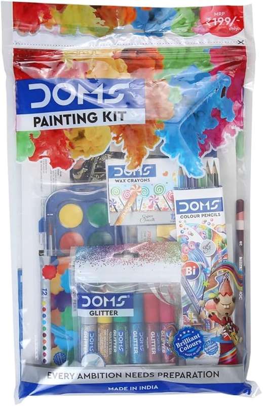 DOMS 7254 (Multicolour) Paint kit