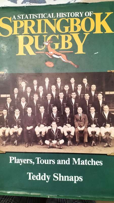 A Statistical History Of Springbok Rugby Includes 185 Genuine Boks Signature Cards