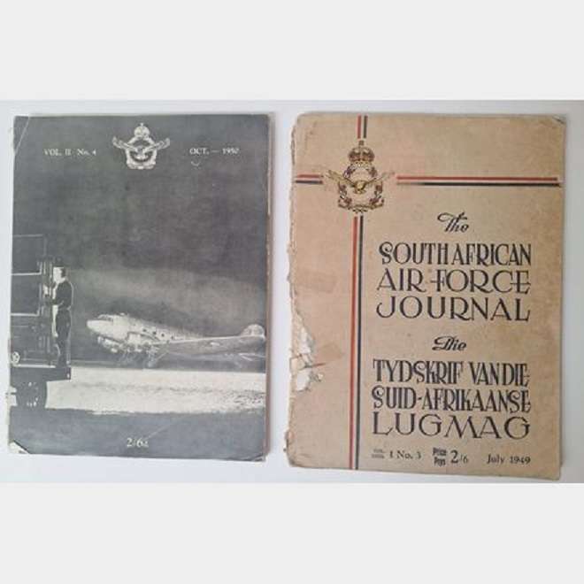 SAAF Journals Korean War Period Lot