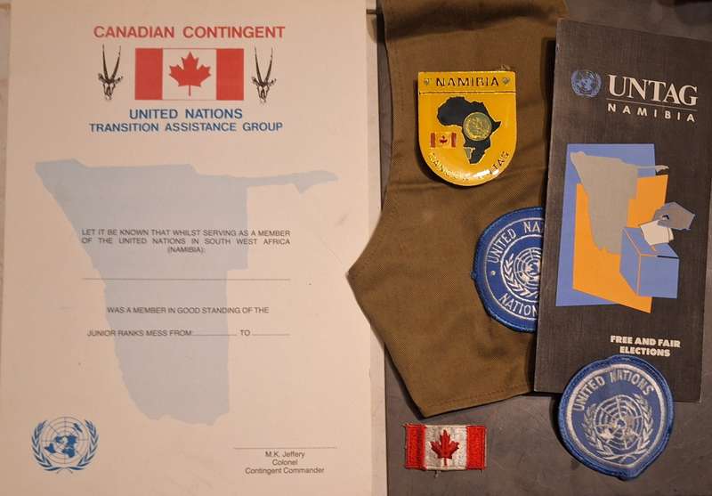 Canadian Contingent Namibia UNTAG LOT