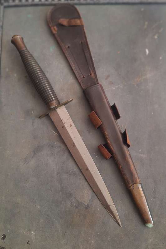 WW2 FAIRBAIN SYKES 3rd PATTERN DAGGER