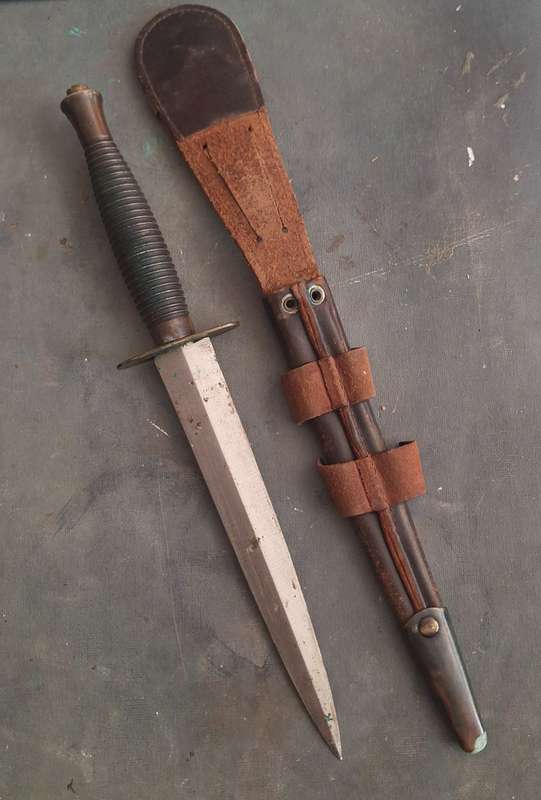 WW2 FAIRBAIN SYKES 3rd PATTERN DAGGER