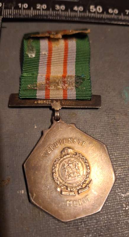 Star for Merit in the South African Railways Police
