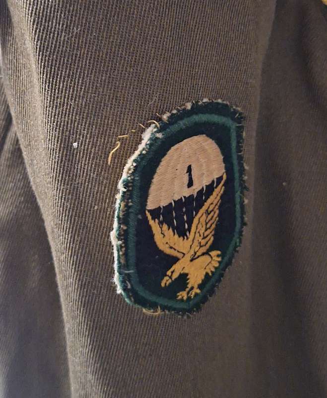 SADF EARLY PARABAT BATTLEDRESS JACKET