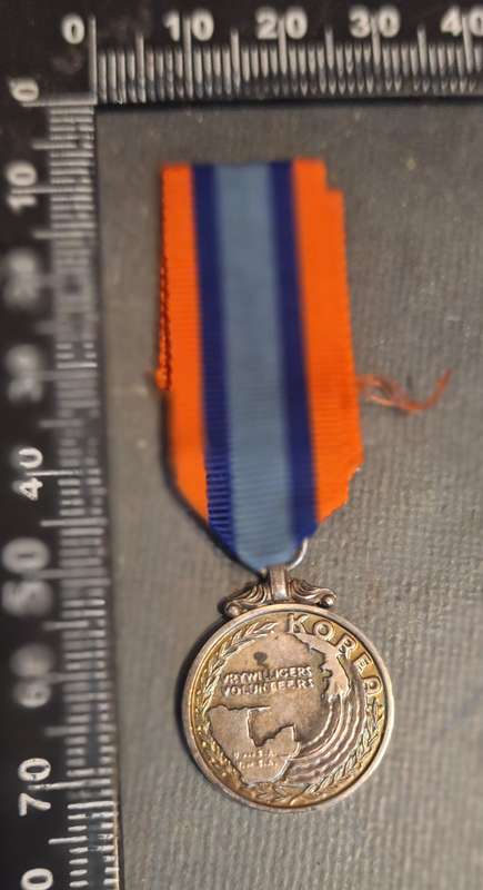Original South African Medal for Korea