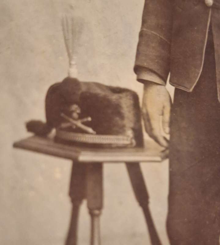 ORIGINAL BOER WAR ZAR STAATS ARTILLERIE STUDIO PORTRAIT