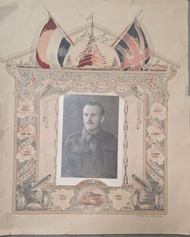 WW2 Rhodesian Medal Group & Badges