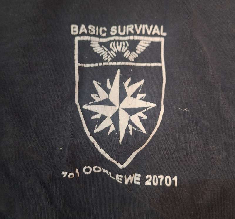 Special Forces Basic Survival Course T-Shirt