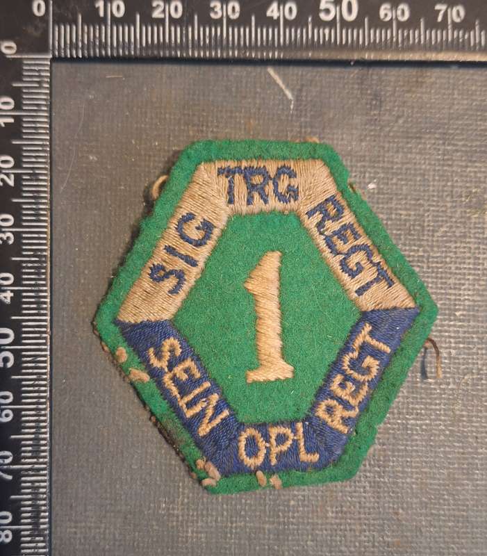 SADF 1 Signals Training Regt Flash