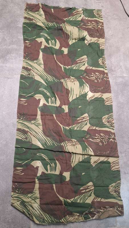 ORIGINAL RHODESIAN BRUSHSTROKE CLOTH MATERIAL ROLL