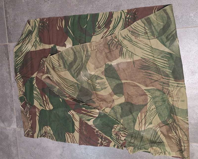 ORIGINAL RHODESIAN BRUSHSTROKE CLOTH MATERIAL ROLL