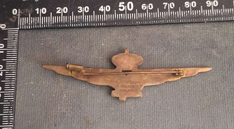 ITALIAN WW2 PILOTS WING
