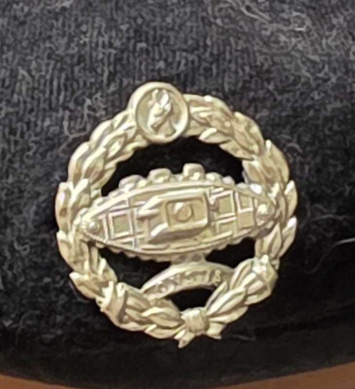 WW2 SOUTH AFRICAN TANK CORPS BERET