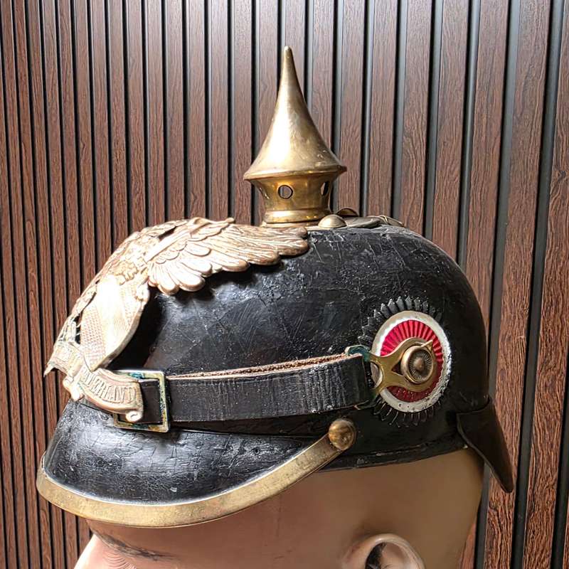 KAISER GERMAN WW1 BADEN PICKELHAUBE HELMET