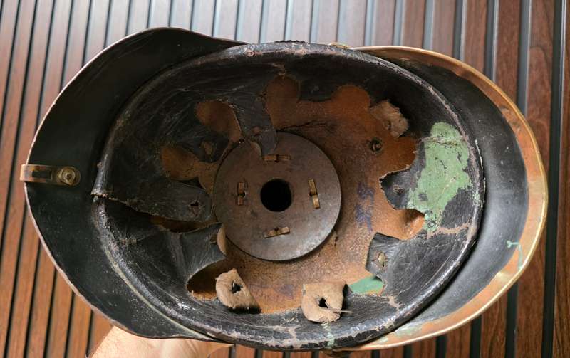 KAISER GERMAN WW1 BADEN PICKELHAUBE HELMET