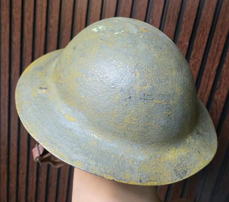 WW1 BRITISH BRODIE STEEL MK1 HELMET