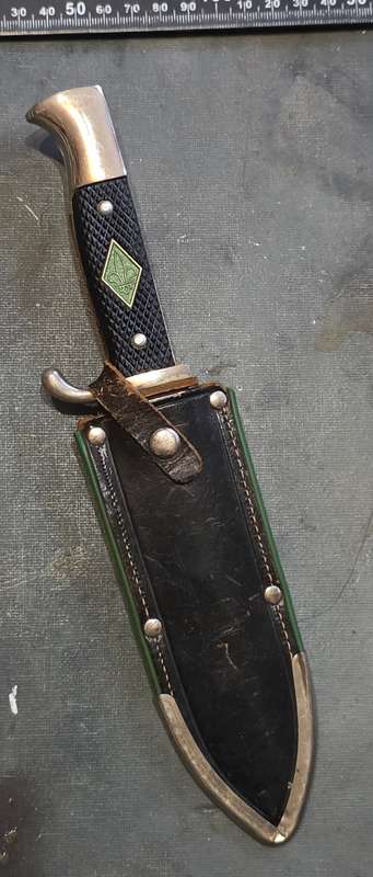 West German Boy Scouts Knife Based on HY Knife
