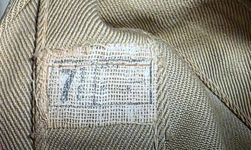WW2 USAAF PILOT OFFICERS SIDE CAP AND HEADPHONES