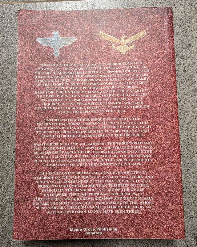 EAGLE STRIKE SIGNED BY COL J BREYTENBACH