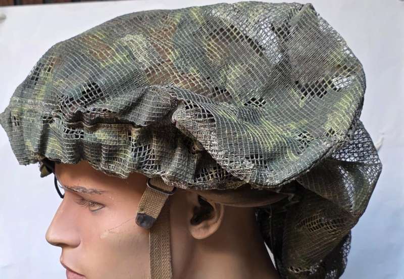 A Mitznefet Helmet Covering used by the Israel Defense Forces.