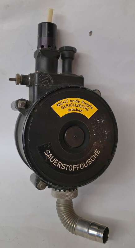 WW2 German Fighter Me Bf109 -G Oxygen Regulator