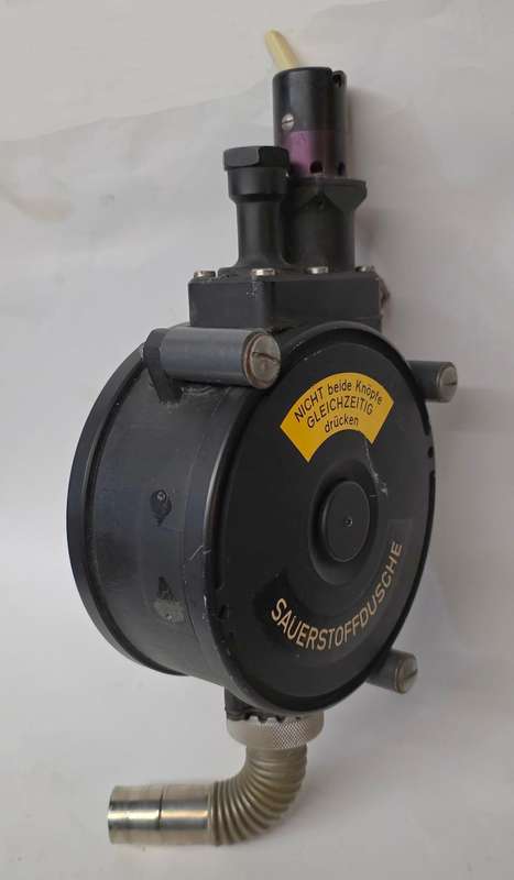 WW2 German Fighter Me Bf109 -G Oxygen Regulator