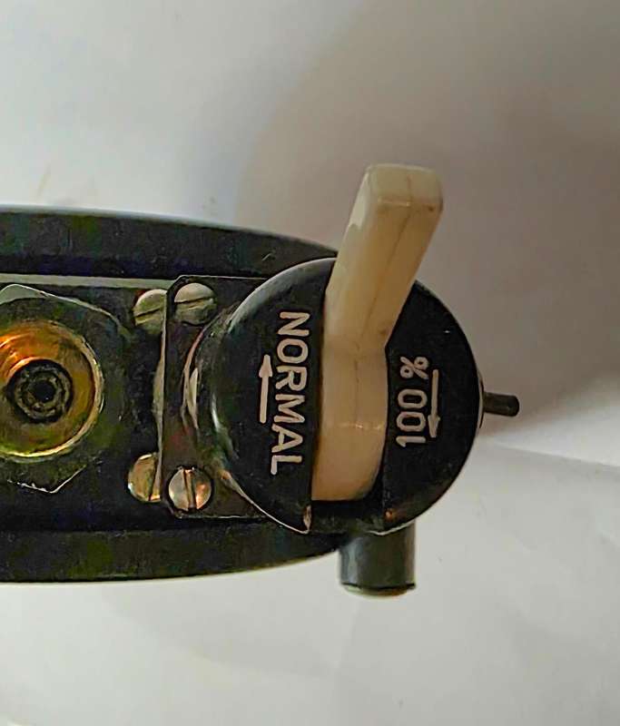 WW2 German Fighter Me Bf109 -G Oxygen Regulator