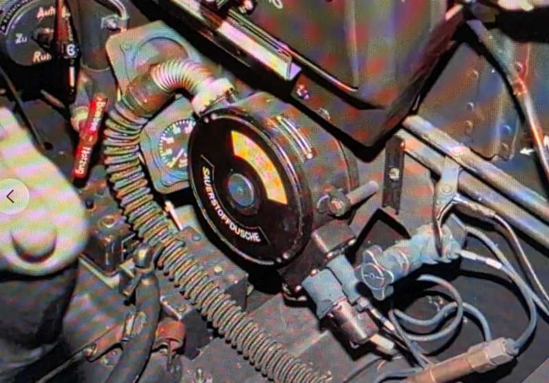 WW2 German Fighter Me Bf109 -G Oxygen Regulator