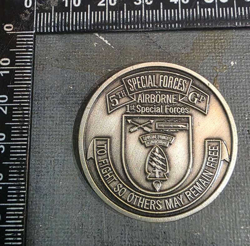 USA 5th SPECIAL FORCES GROUP CHALLENGE COIN