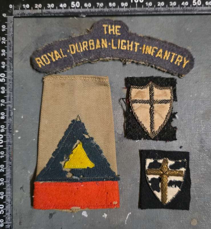 WW2 UDF CLOTH BADGE LOT