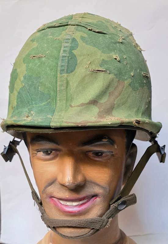 USA VIETNAM M1 HELMET WITH COVER