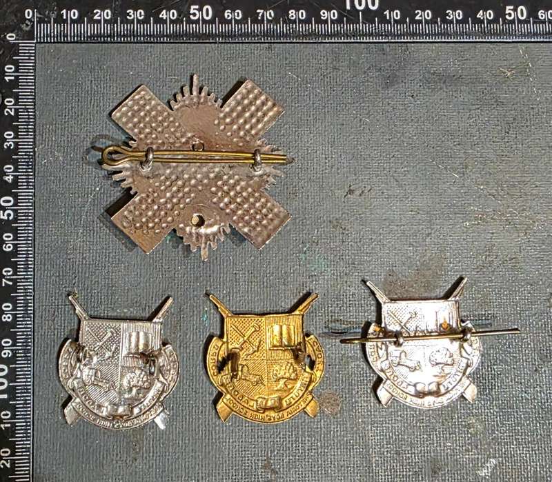 PRETORIA BOYS HIGH SCHOOL CADET BADGE SET