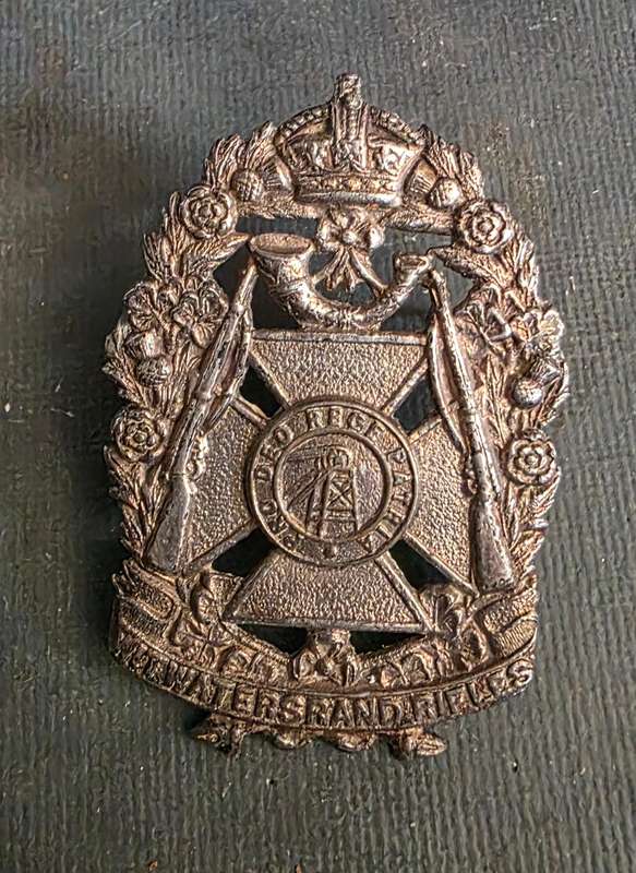 WW2 UDF WITWATERSRAND RIFLES BADGE SET