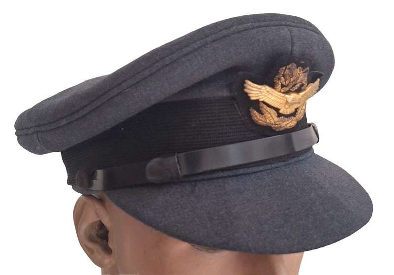 Rhodesian Air Force Officers Peak Cap