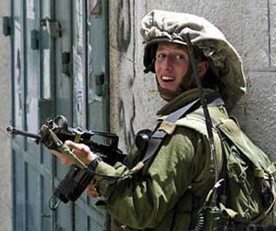 A Mitznefet Helmet Covering used by the Israel Defense Forces.