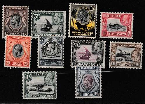 KENYA UGANDA TANGANYIKA 1935  LMM