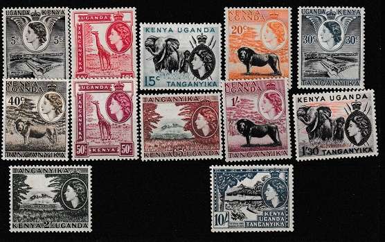 KENYA UGANDA TANGANYIKA 1954  LMM