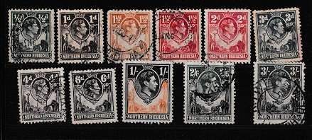 NORTHERN RHODESIA  PART SET  USED