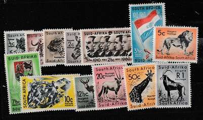 UNION OF S.A.  MNH   SACC 184/196